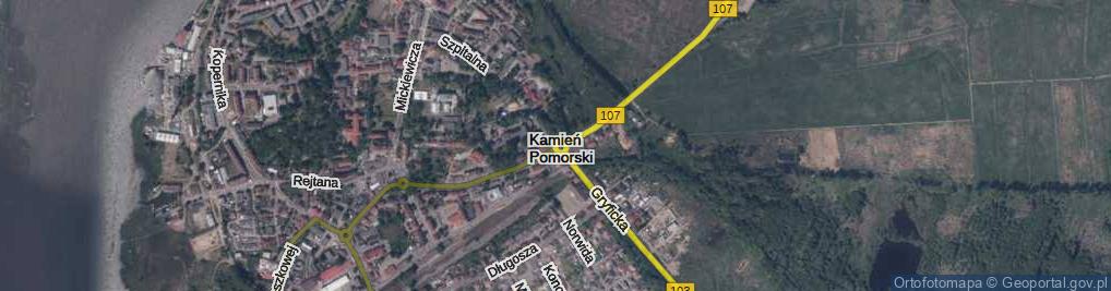 Zdjęcie satelitarne Rondo Wyszyńskiego Stefana, ks. kard. rondo.